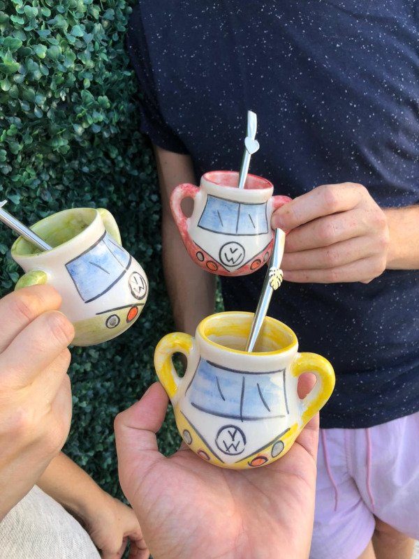 Producto - Mate de cerámica - Kombi