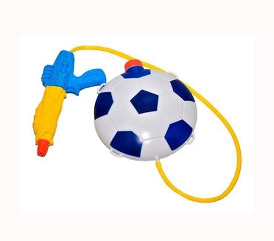 Producto - PISTOLA LANZA AGUA CON MOCHILA PELOTA 22X29X5CM