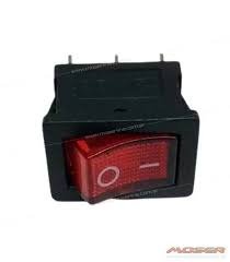 Producto - Llave Tecla Mini Con Luz 3p