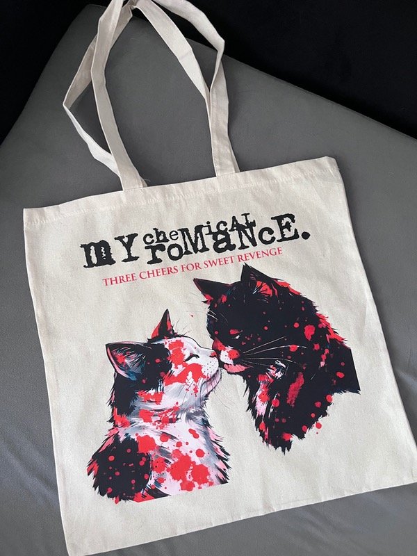 Producto - Tote Three Cheers gatitos