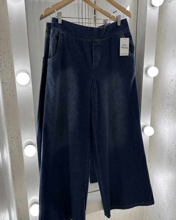 Producto - Jean Wide Leg Ancho Azul