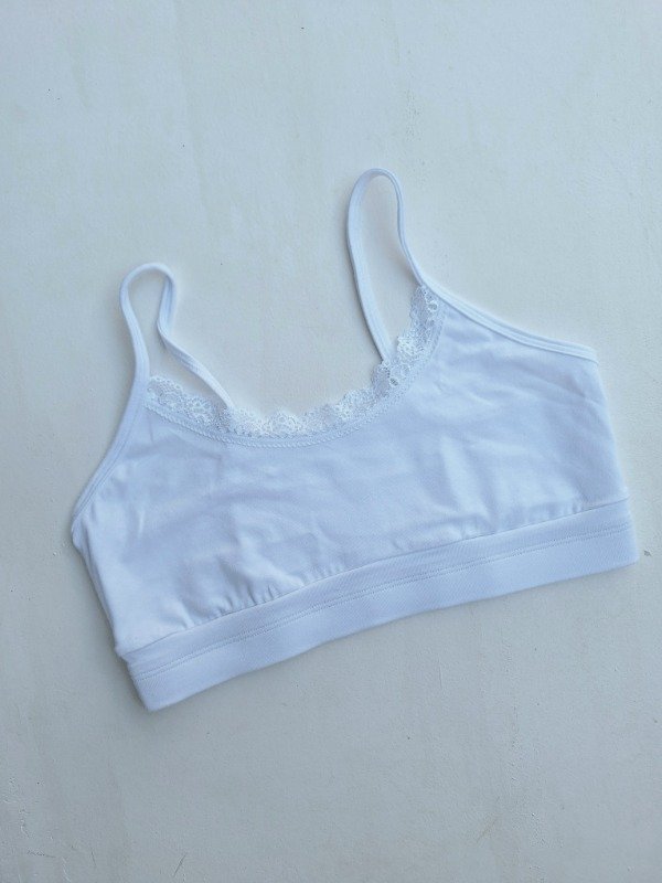 Producto - TOP DE ALGODÓN BLANCO