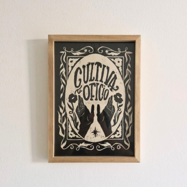 Producto - Grabado Cultiva tu oficio I (A4)