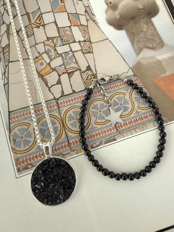 Producto - SET TURMALINA NEGRA