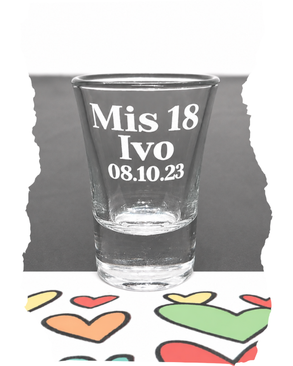 Producto - Vaso shot souvenirs 18 años X24 - 0