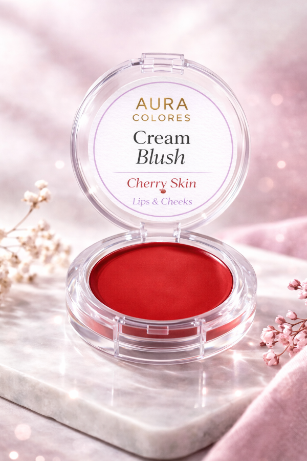 Producto - Rubor cherry de Aura colores