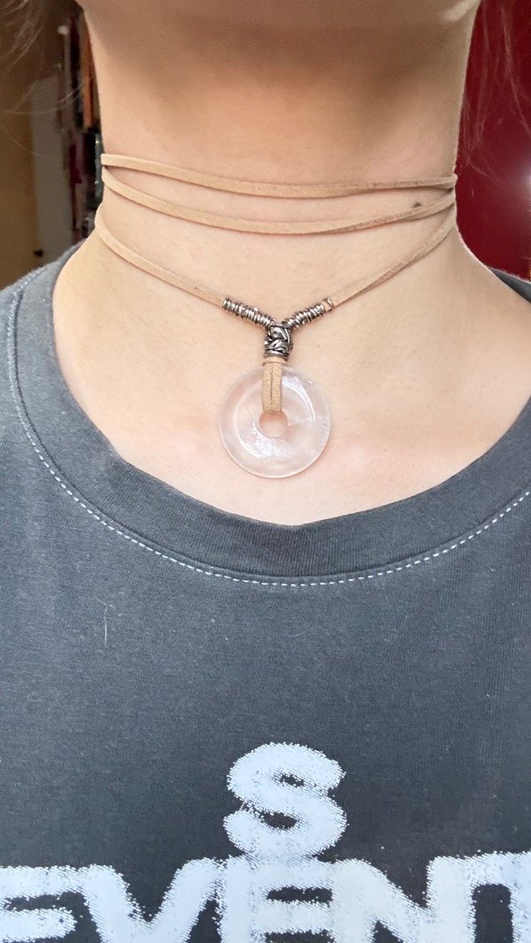 Producto - Chocker Dona Cuarzo Blanco