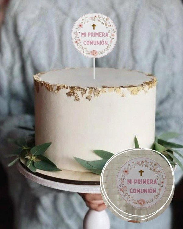 Producto - Toppers tortas Mi comunión - 0
