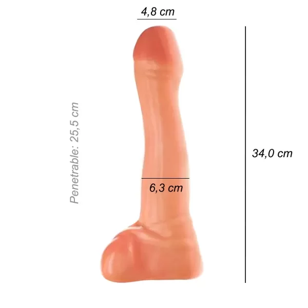 Producto - Dildo Consolador Jumbo Gigante piel