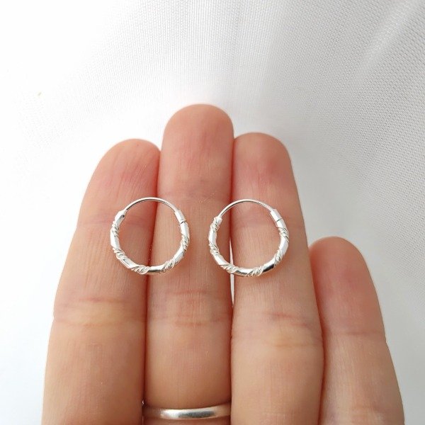Producto - Argollas Entorchadas 1.4cm P925