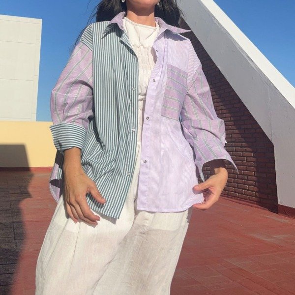 Producto - Camisa Oversize- poplin