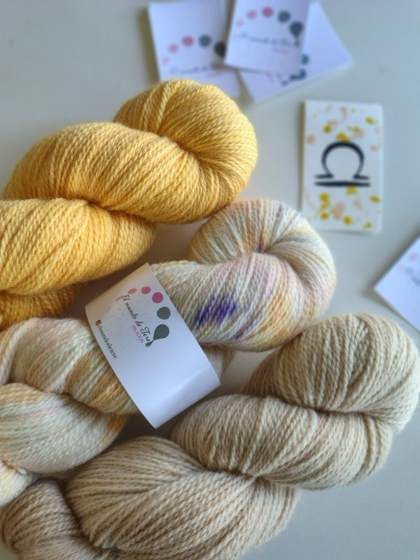 Producto - Box Libra - Punto medio. Lana criolla, Sport x 3.