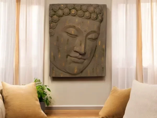 Producto - Rostro Buda En Relieve 50 x 64 cm.