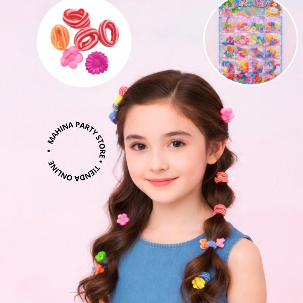 Producto - Set colitas y hebillas x 6 pcs