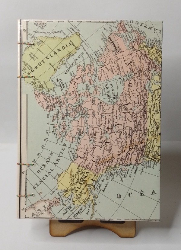 Producto - Bitácoras Especiales AMERICA DEL NORTE Mapas de Sapiens 1953