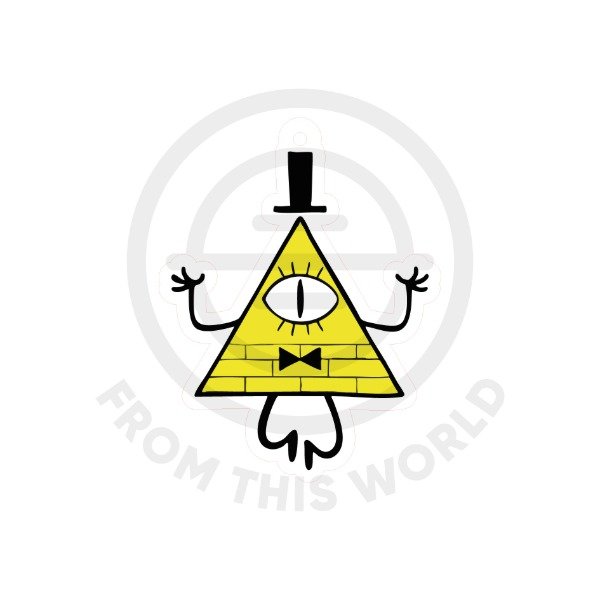 Producto - Llaveros - Gravity falls Bill