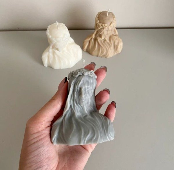 Producto - Molde silicona escultura dama velada
