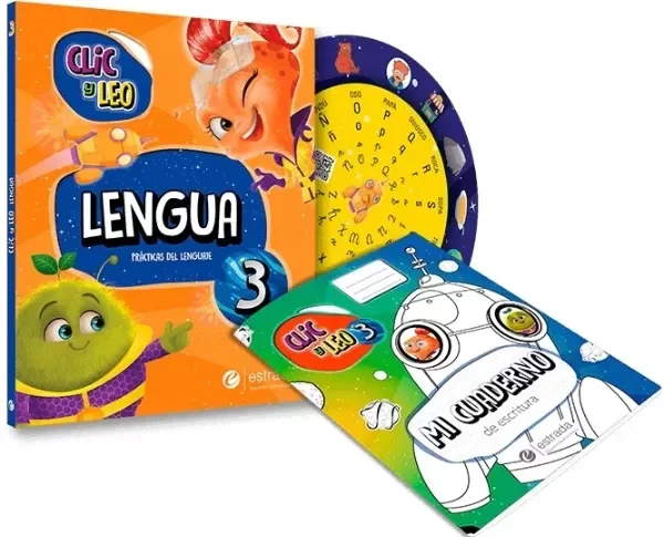 Producto - CLIC Y LEO EXPLORAN EL PLANETA 3 - LENGUA PACK