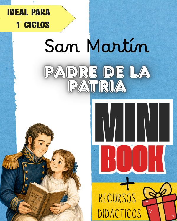 Producto - MINI BOOK: SAN MARTIN EL PADRE DE LA PATRIA - 0