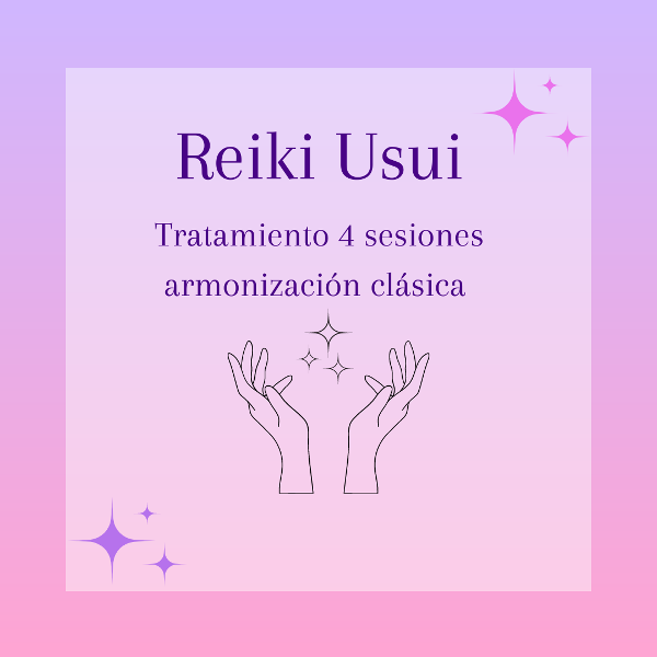 Producto - Reiki Usui (4 sesiones)