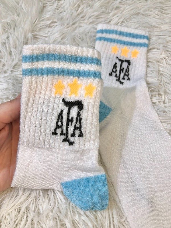 Producto - ARGENTINA: AFA BLANCA Tenis Simple Adulto