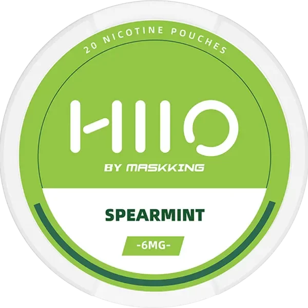 Producto - (POUCH DE NICOTINA) HIIO MASKKING - 6MG - SPEARMINT