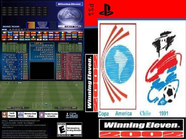 Producto - COPA AMÉRICA 1991 (PS1)