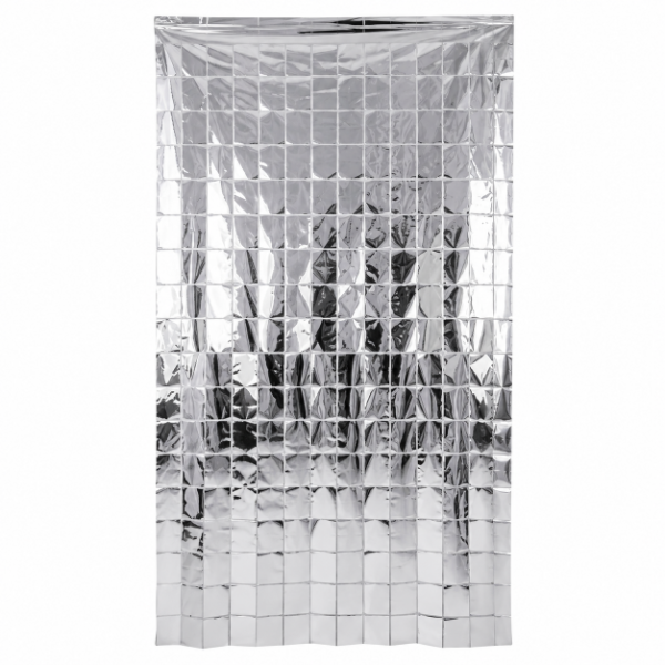 Producto - Cortina Square Plata x 1