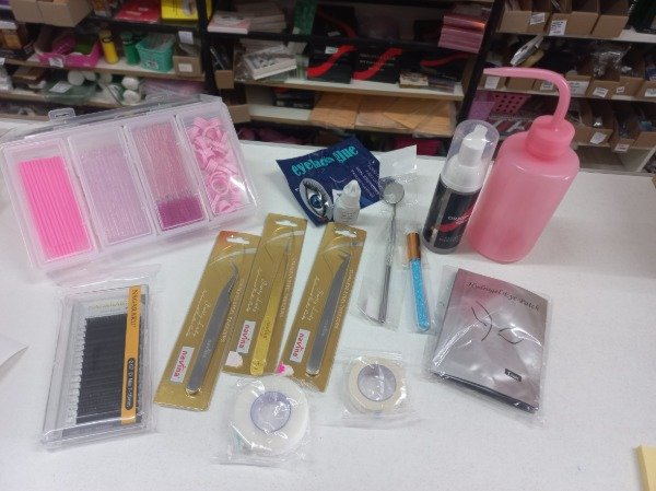 Producto - Combo pestañas pelo x pelo "C"