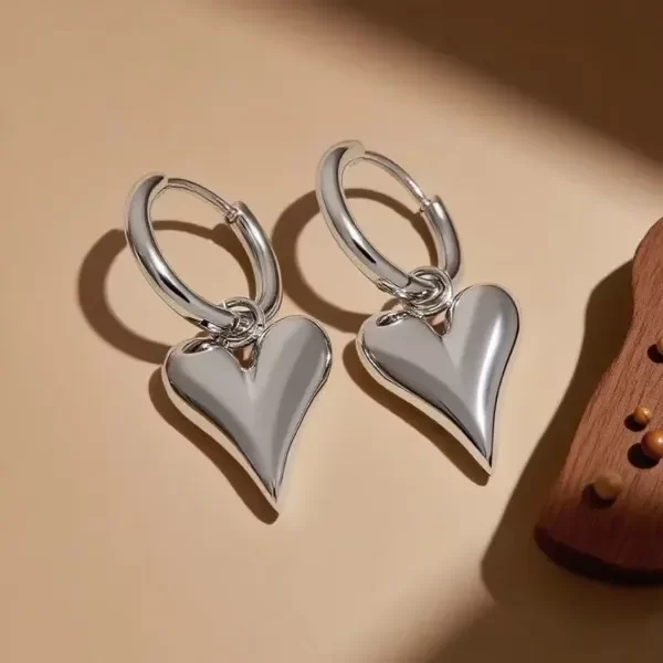 Producto - Aros Wild Heart Silver