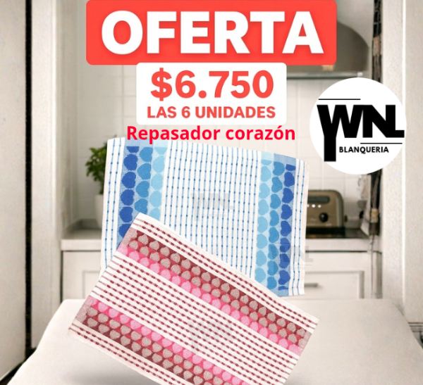 Producto - REPASADOR CORAZÓN OFERTA