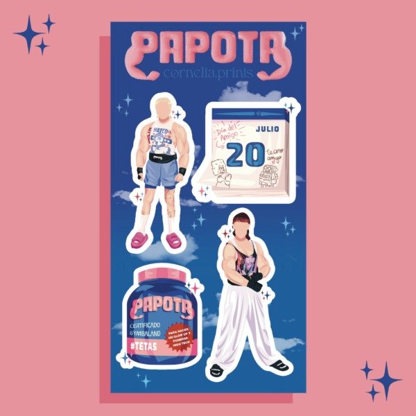 Producto - Set Troquelado 'Papota' Ca7riel y Paco Amoroso