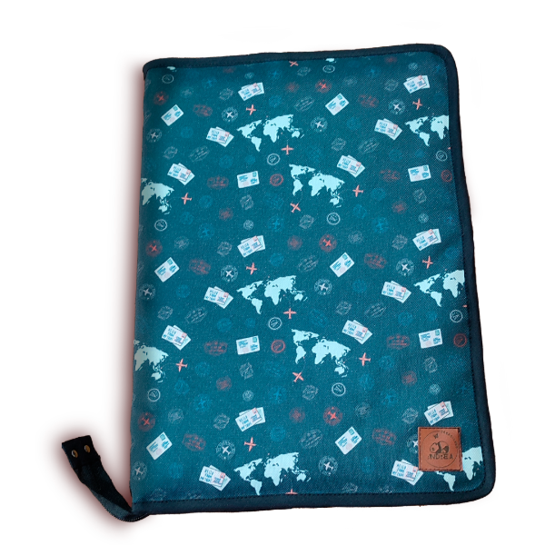 Producto - Carpeta organizadora A4 - planisferio