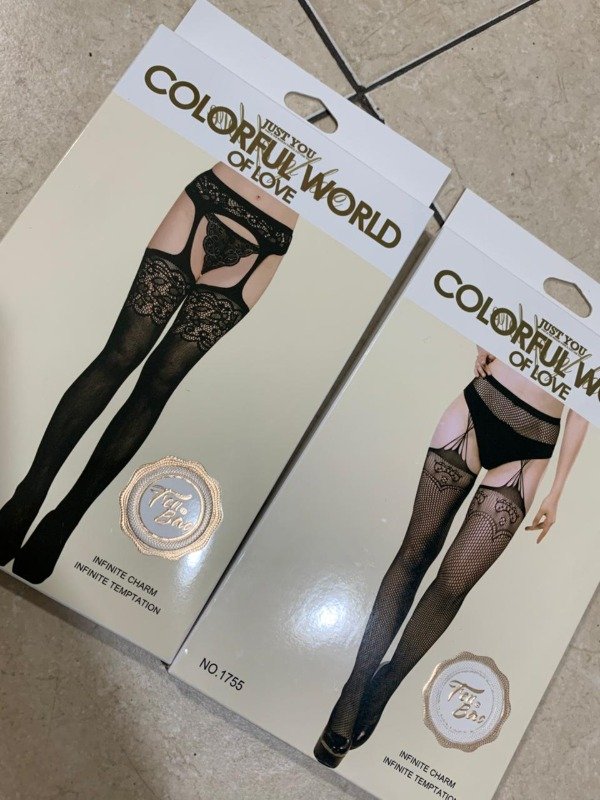 Producto - Medias liga Encaje