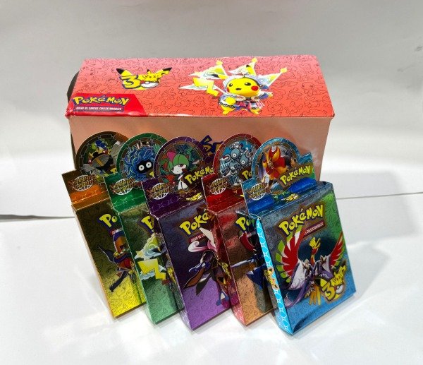 Producto - Mazos cartas Pokémon NO.3 caja x20u