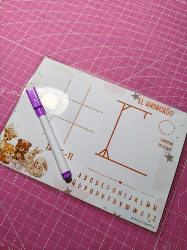 Producto - Pack X10 Pizarra mágica con marcador/borrador - 11