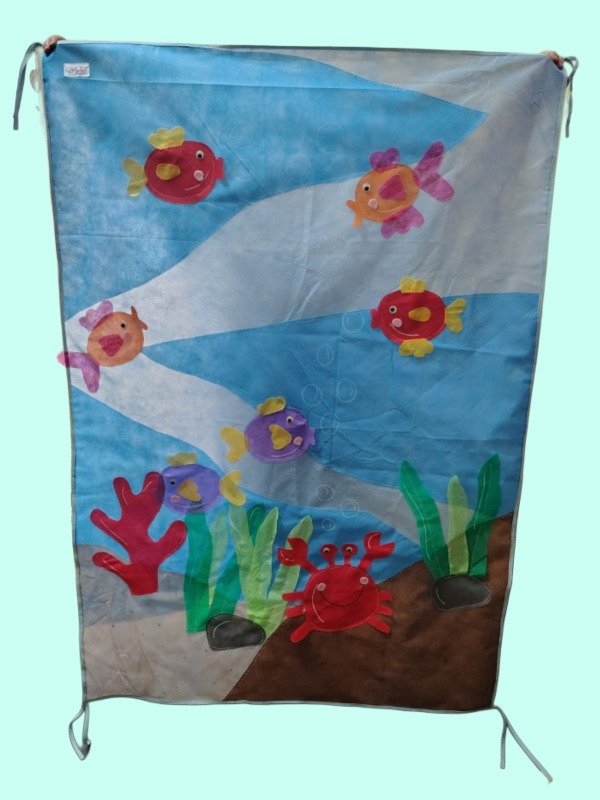 Producto - Escenografía/ telón bajo el mar
