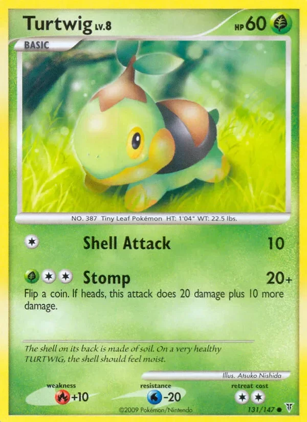 Producto - Turtwig 131/147 Platinum: Supreme Victors