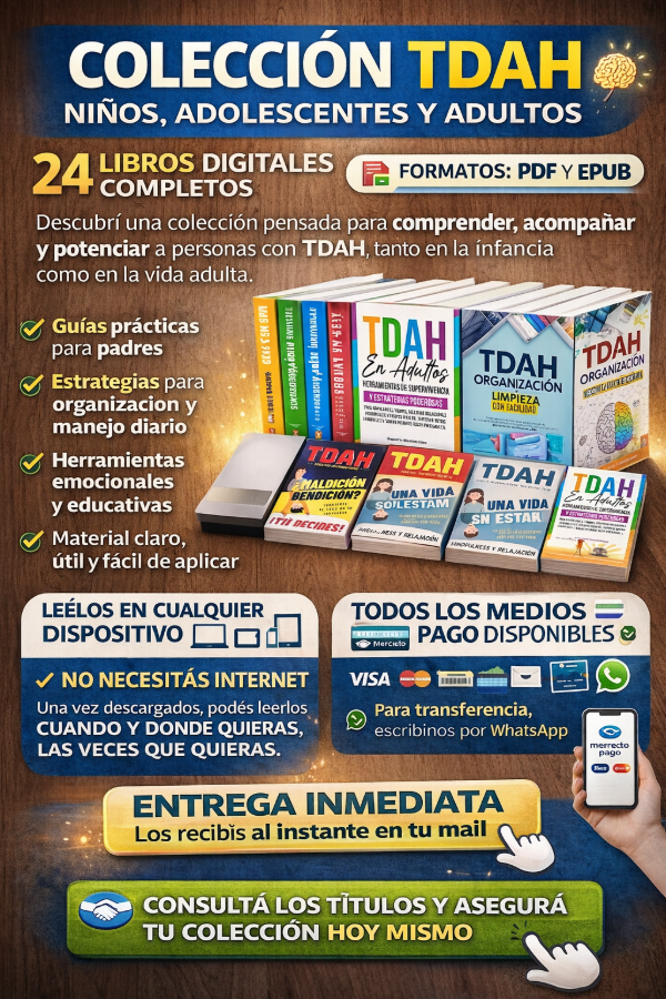 Producto - COLECCIÓN TDAH