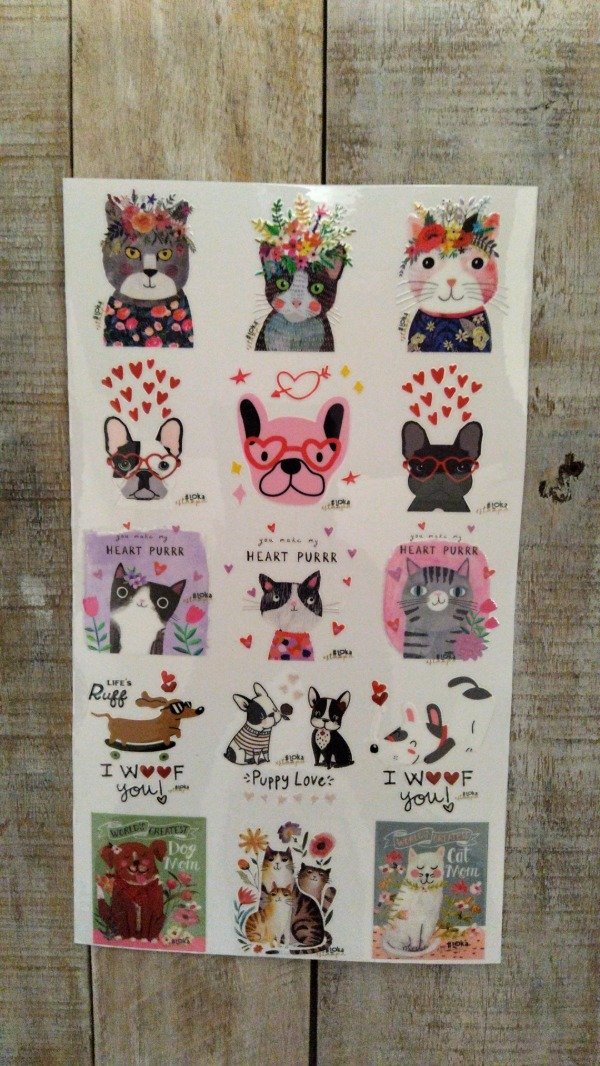 Producto - UV Planchas Mix 16x28cm Perritos