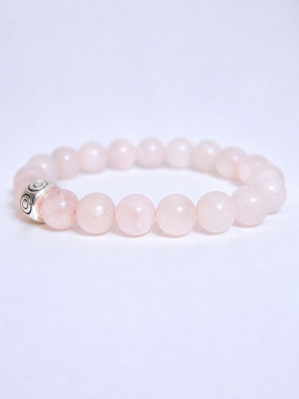 Producto - Pulsera Gaia / Cuarzo Rosa, Amor. - 1