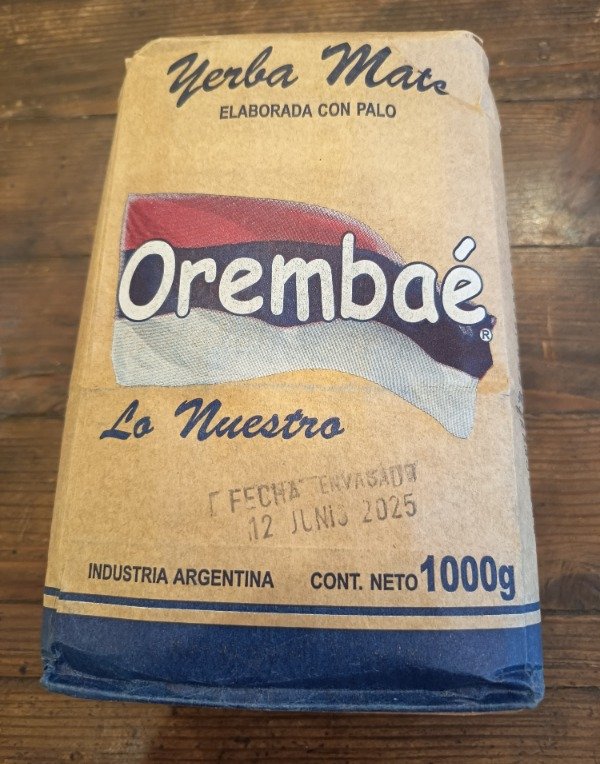 Producto - Yerba mate Agroecologica Orembae 1kg