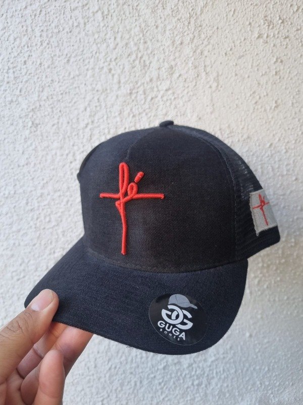 Producto - Gorra FE REGULABLE NEGRA