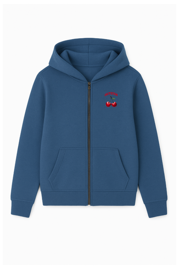 Producto - Cherry Zip Up Dark Blue