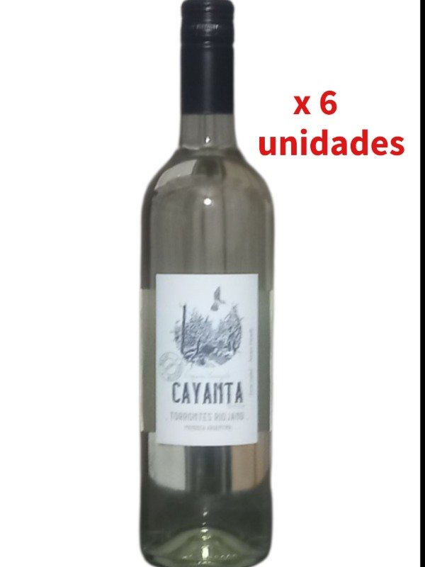 Producto - Cayanta - Brisa Torrontes Riojano Bajo Alcohol 2025 Organico x 6 unidades