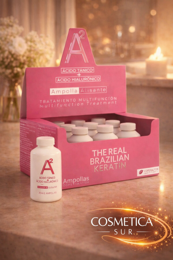 Producto - ampollas alisantes a2 brazilian keratin x 9 unidades