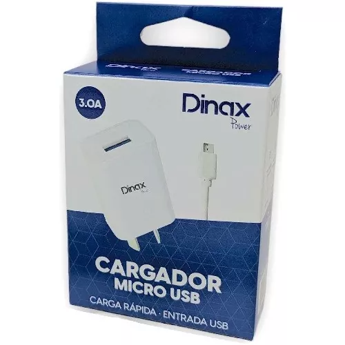 Producto - Cargador DINAX USB a V8 3.0A