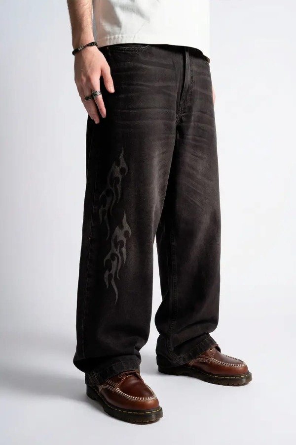 Producto - Pantalón baggy Flames - 1