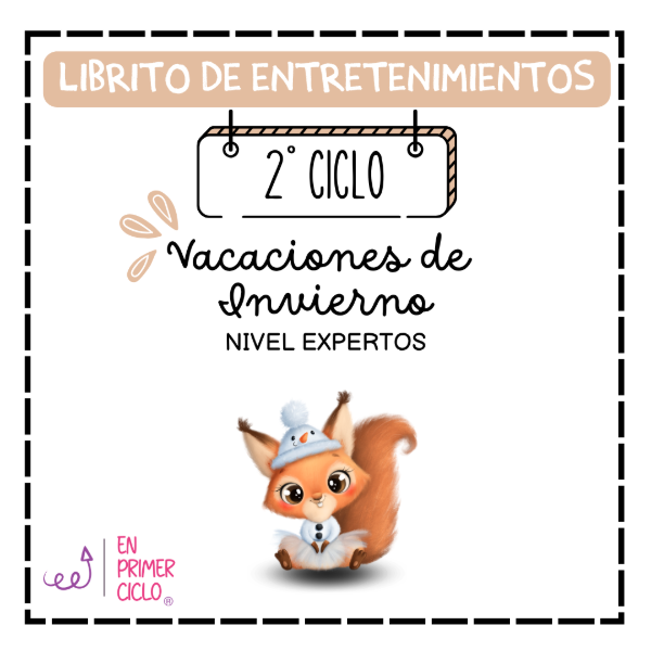 Producto - Librito de Entretenimientos 2do Ciclo Expertos