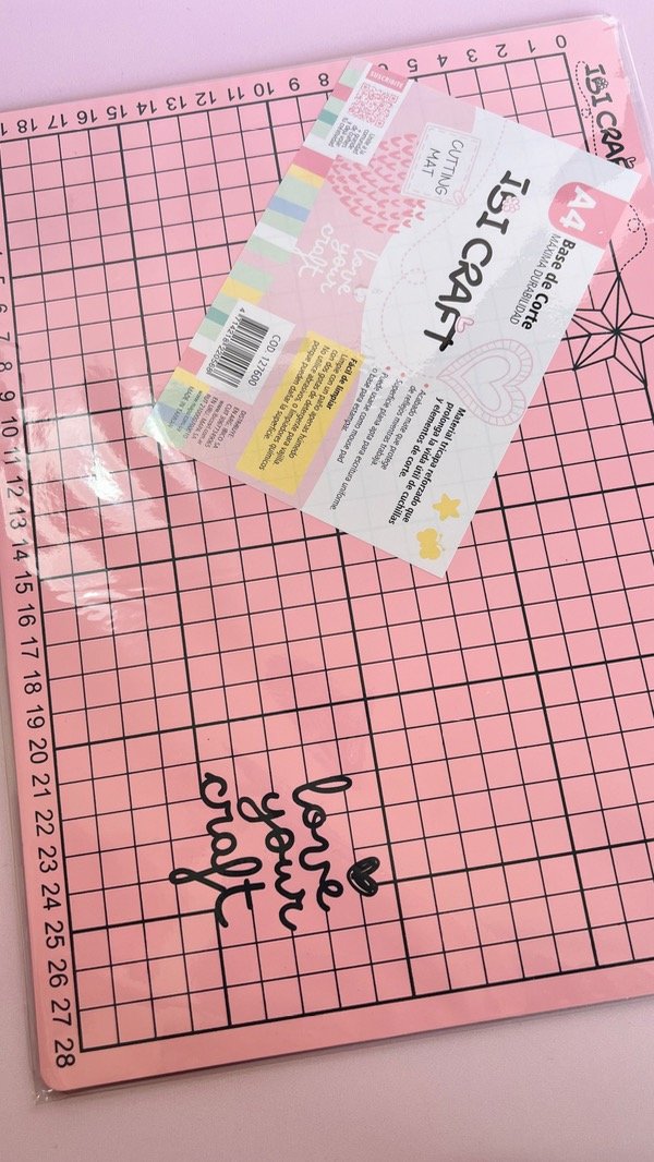 Producto - Base de corte A4 rosa